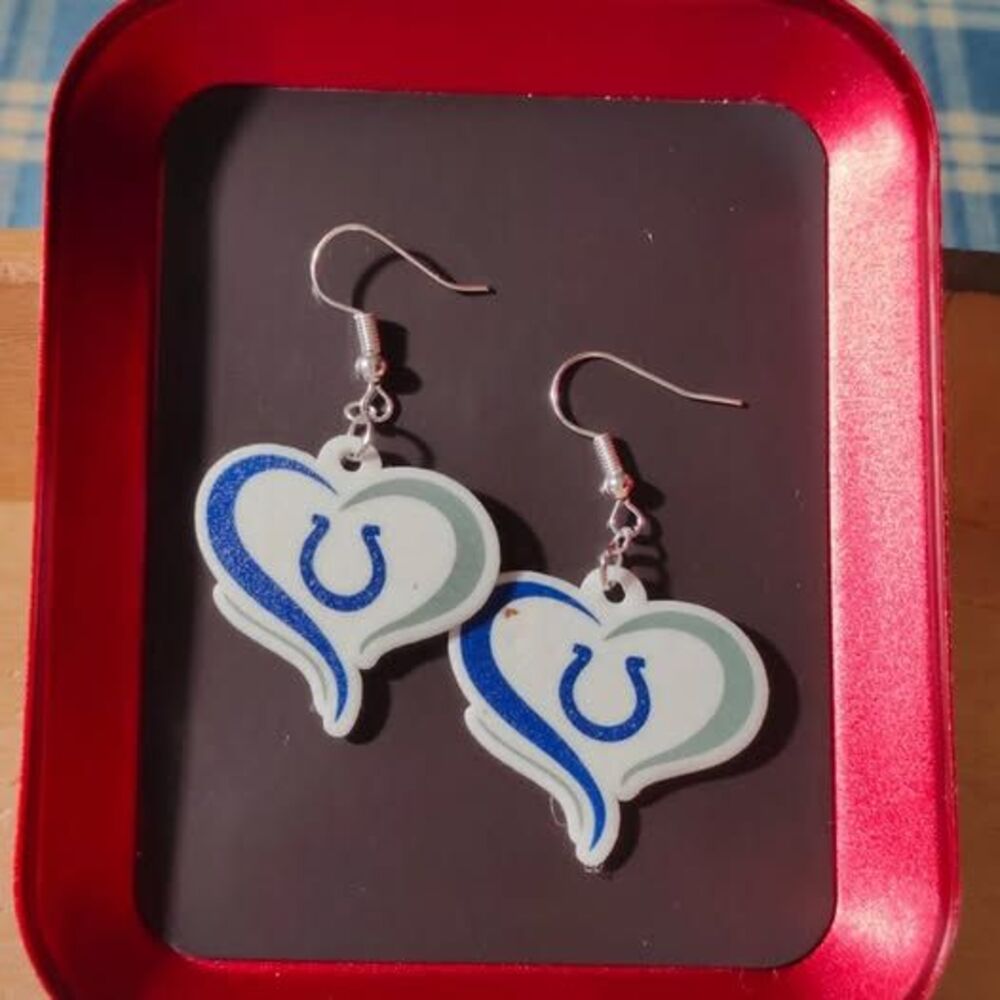 Baltimore Colts Earrings or Charms
